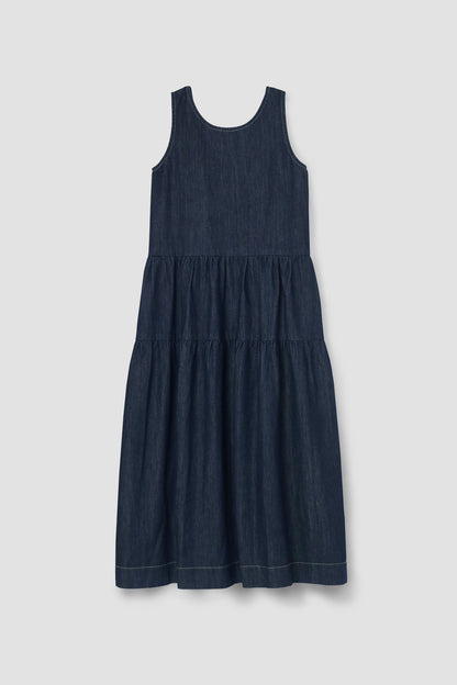 Kyra-Leigh Organic Cotton Denim Dress in Indigo
